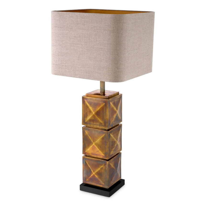 Carlo metal table lamp