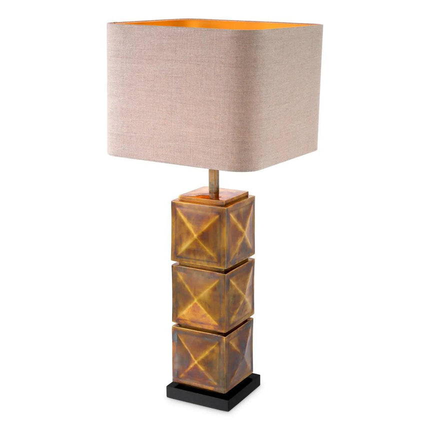 Carlo metal table lamp