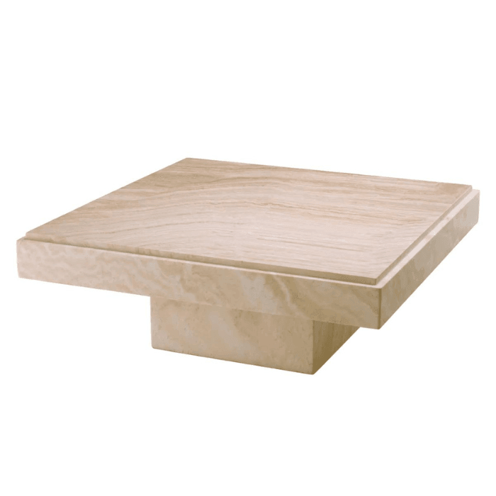 Sartoria limestone coffee table