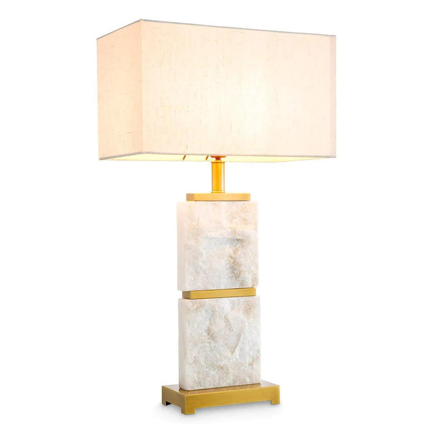 Newton marble table lamp 70.5cm