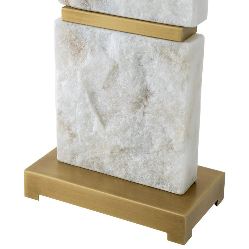 Newton marble table lamp 70.5cm