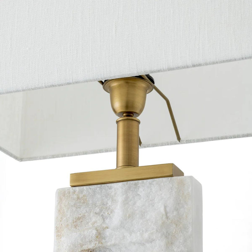 Newton marble table lamp 70.5cm
