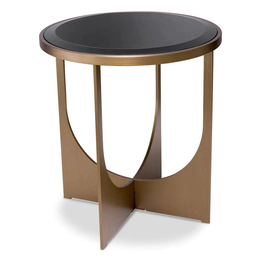 Elegance glass side table