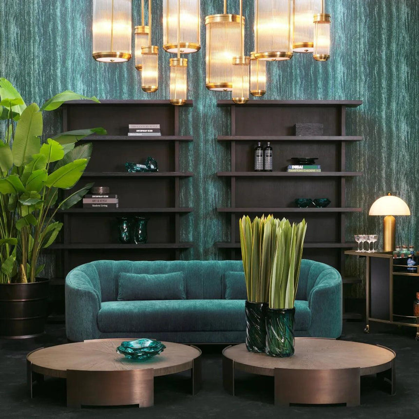 Rousseau glass pendant lamp Ø12