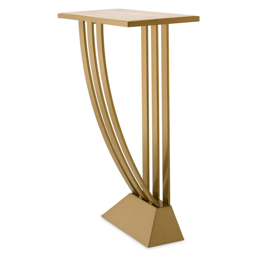 Beau Deco Limestone Console Table