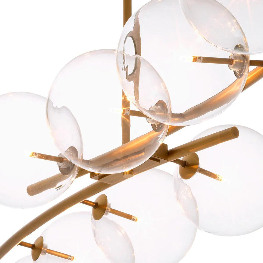 Spezia metal chandelier