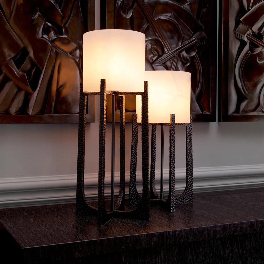 Fraser plaster table lamp 68.5cm