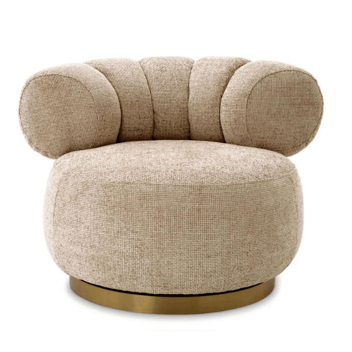 Phedra forgó szövet fotel