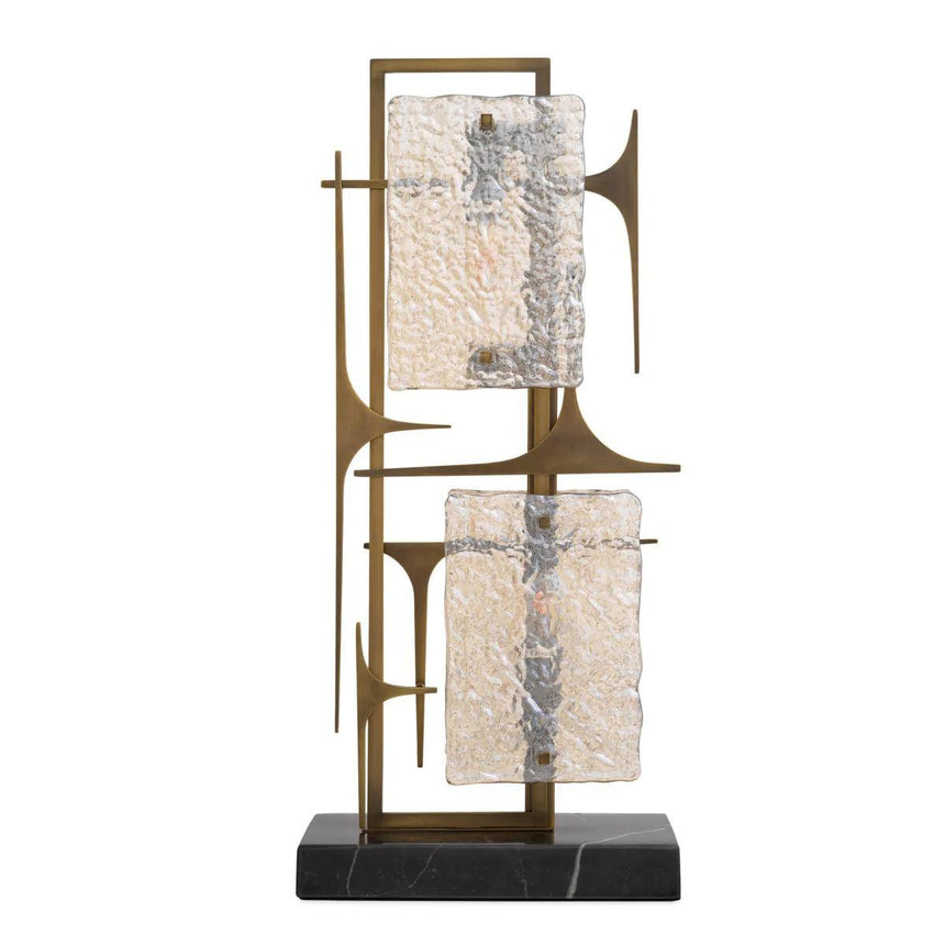 Zeno glass table lamp