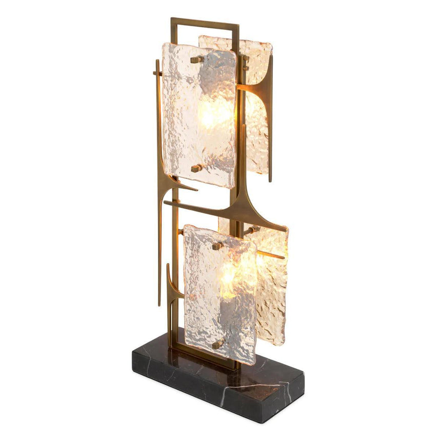 Zeno glass table lamp