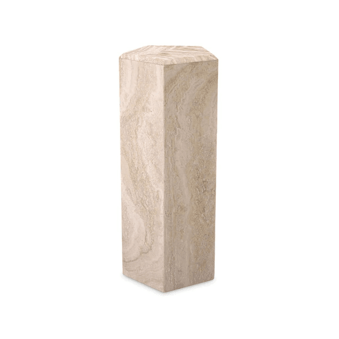 Cuneo limestone column low