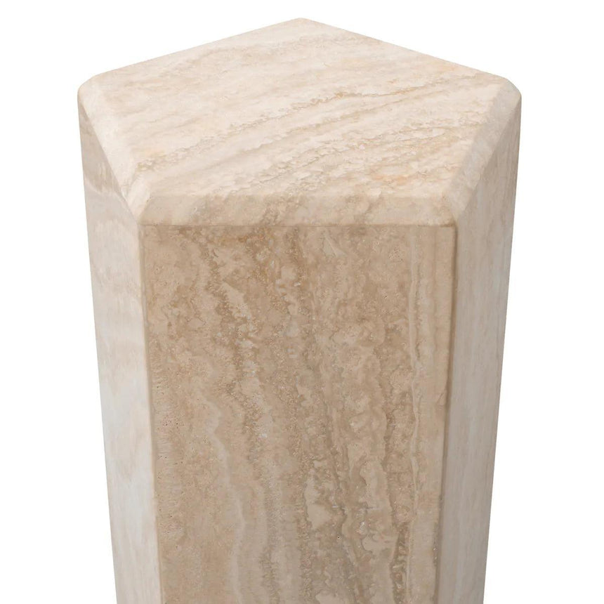 Cuneo limestone column low