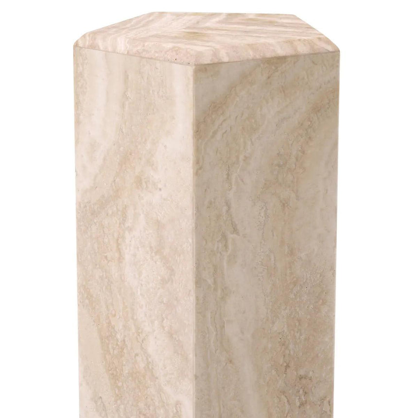 Cuneo limestone column low