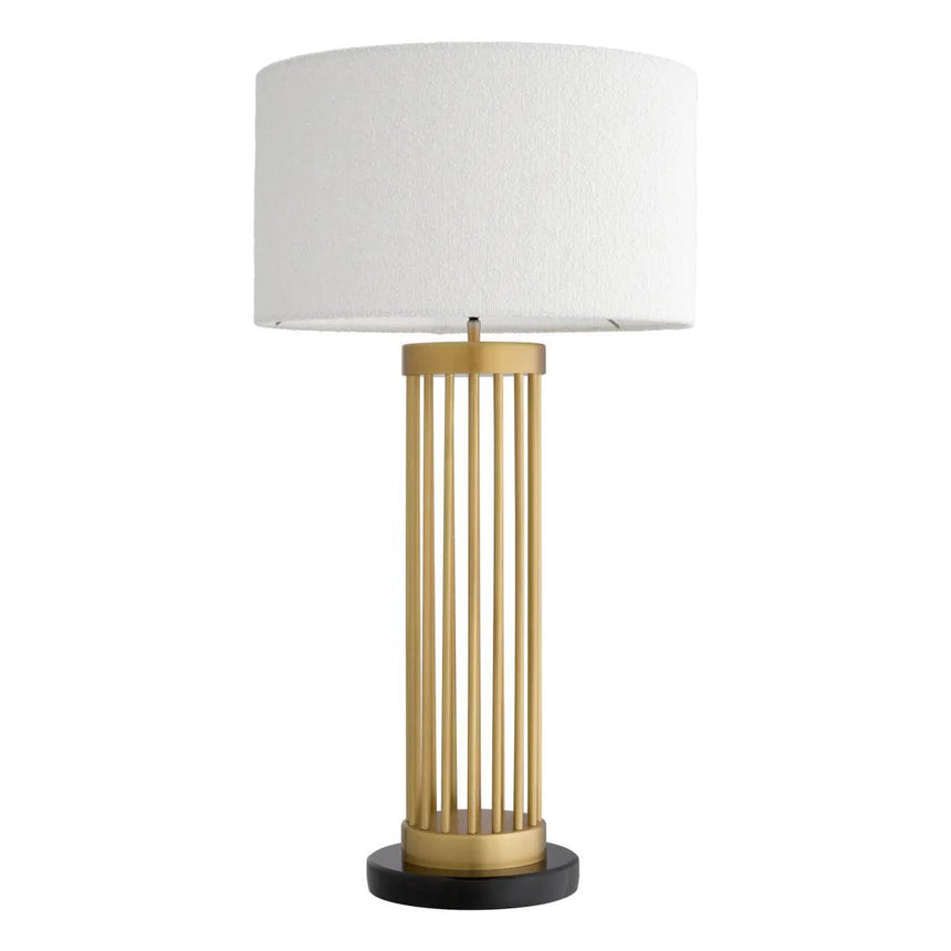Condo metal table lamp