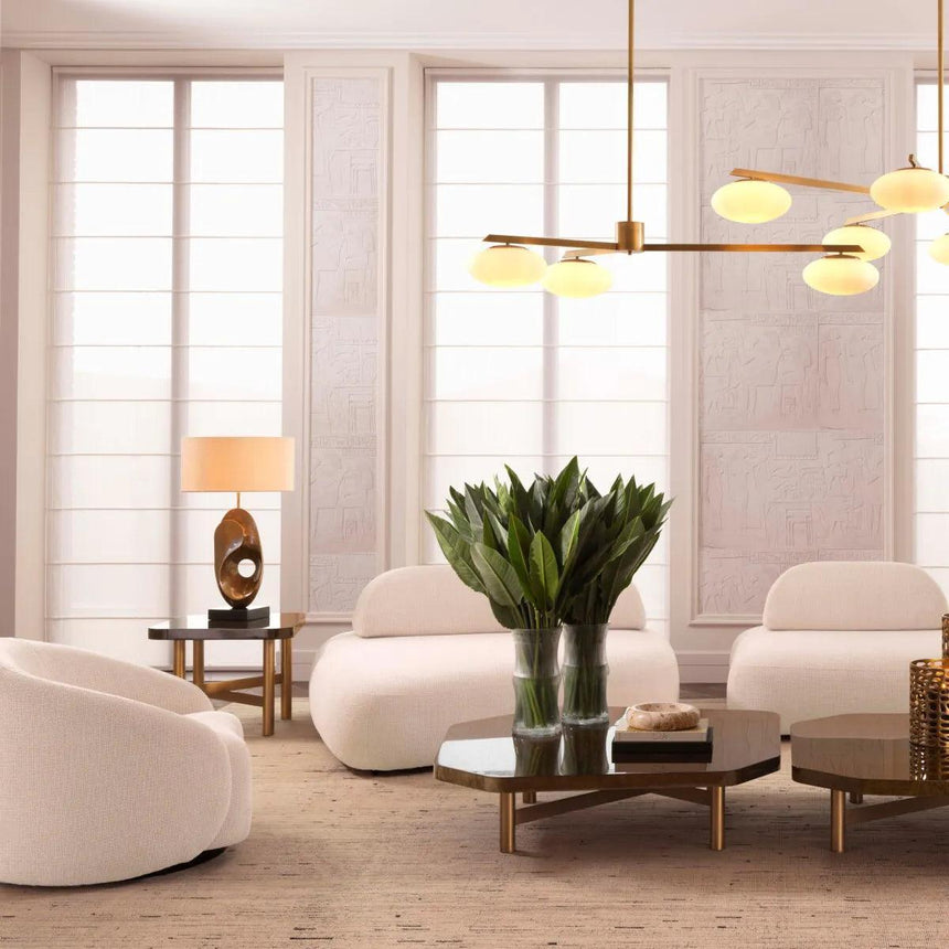 D'Ancona bouclé table lamp