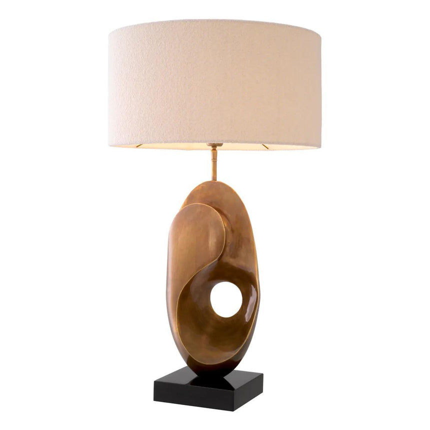 D'Ancona bouclé table lamp