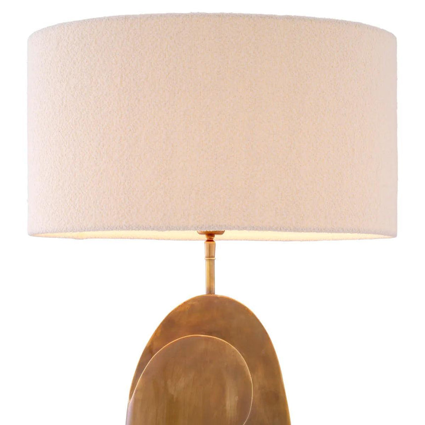 D'Ancona bouclé table lamp