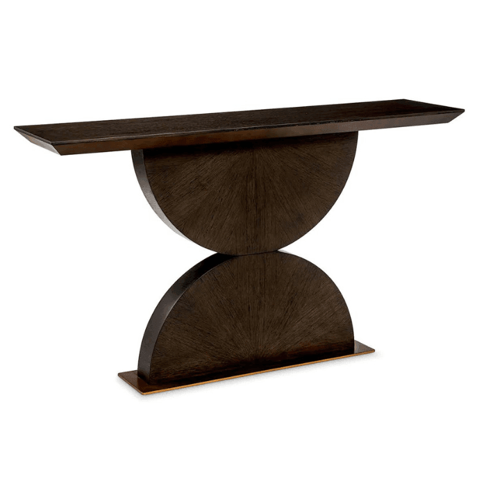 Spring wooden console table