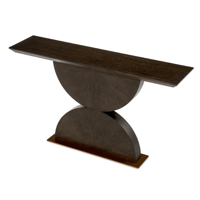 Spring wooden console table