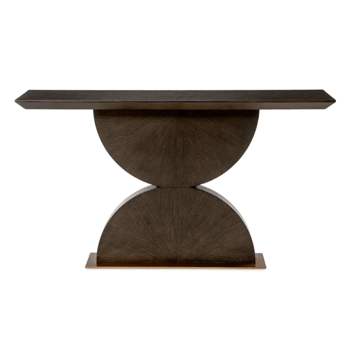 Spring wooden console table