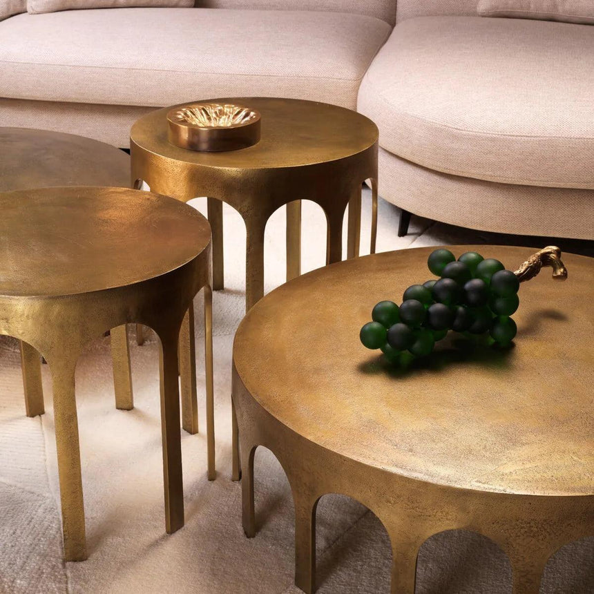 Gardini metal storage table