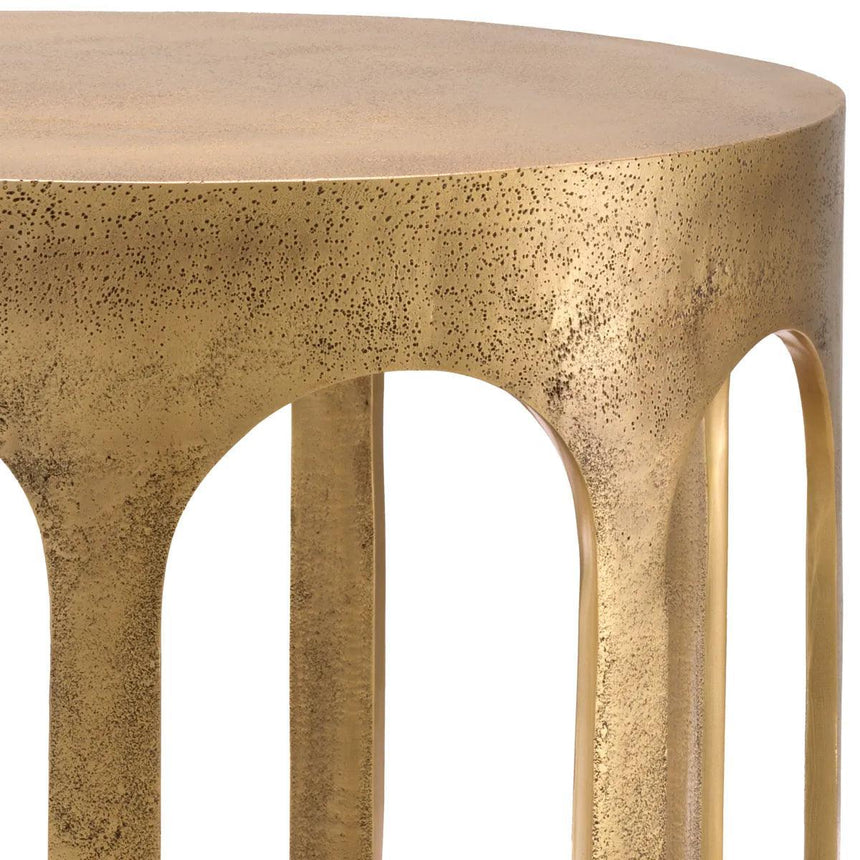 Gardini metal storage table