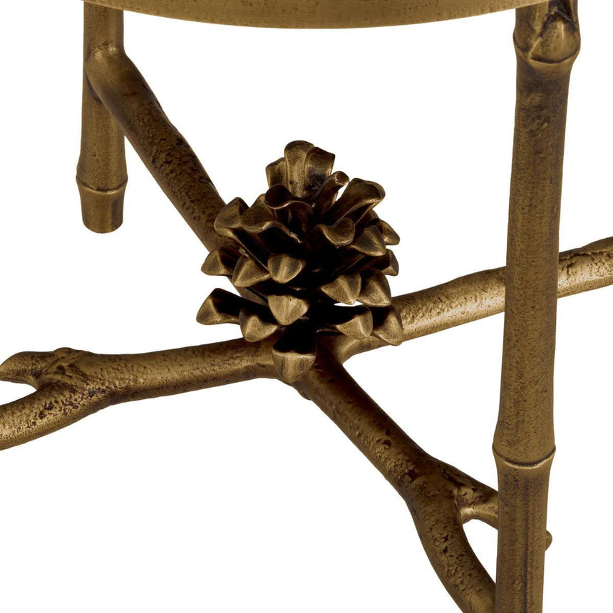 Pigna marble side table