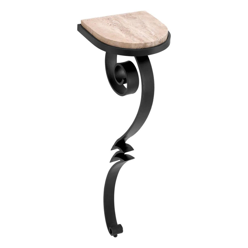 Ophira Limestone Wall Console Table