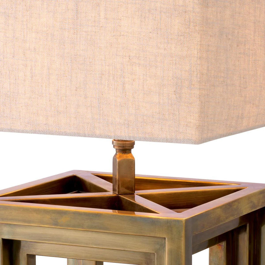 Bellagio metal table lamp