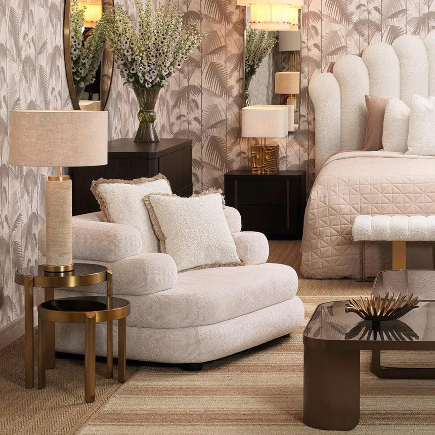 Lxry Limestone Table Lamp