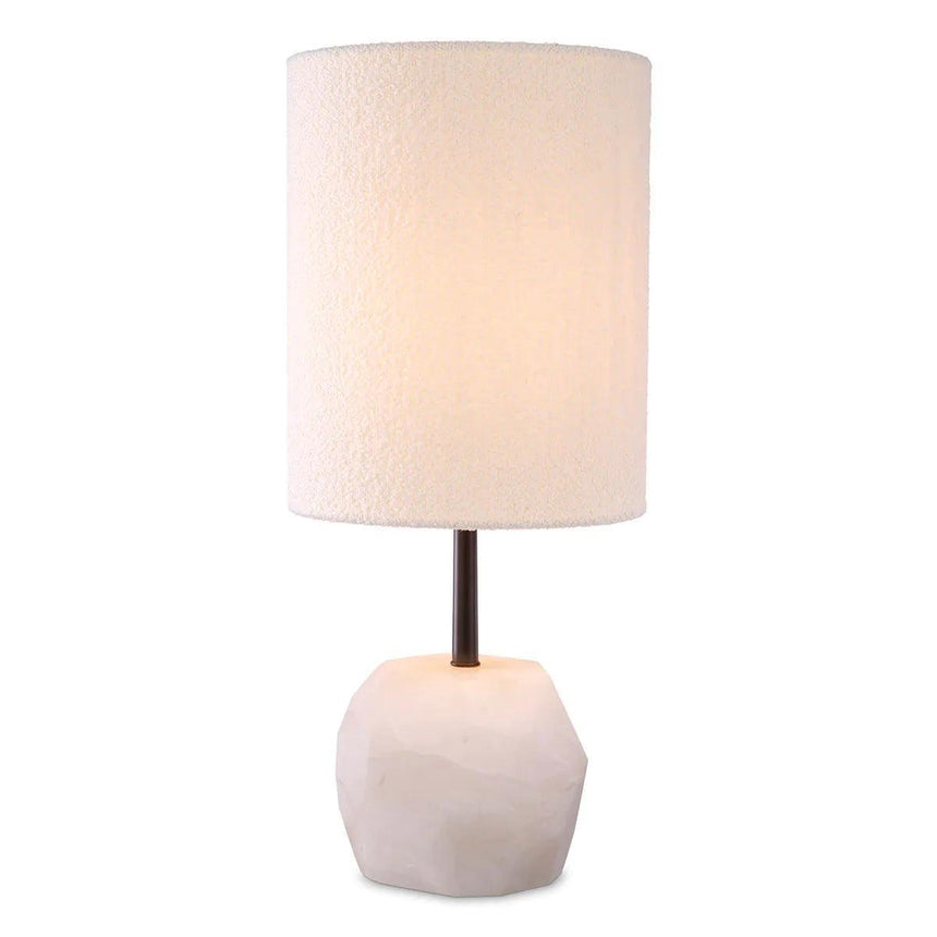 Cahaba bouclé table lamp