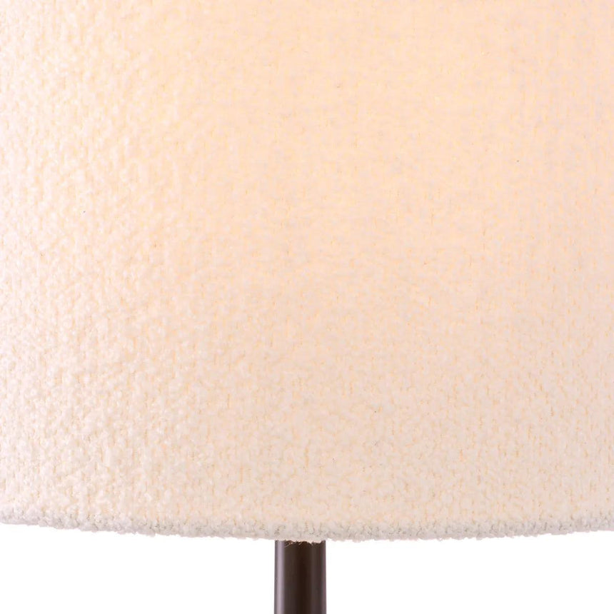 Cahaba bouclé table lamp