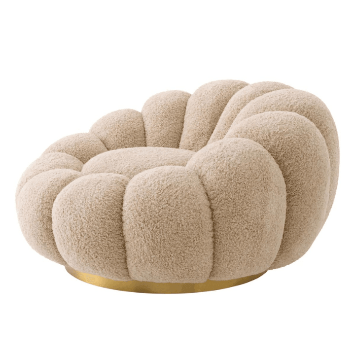 Mello forgó szövet fotel