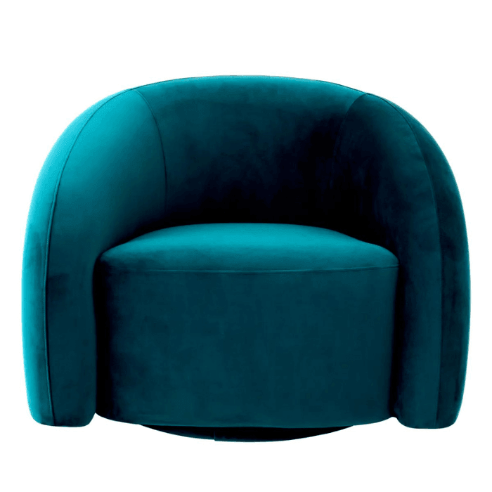 Novelle forgó bársony fotel