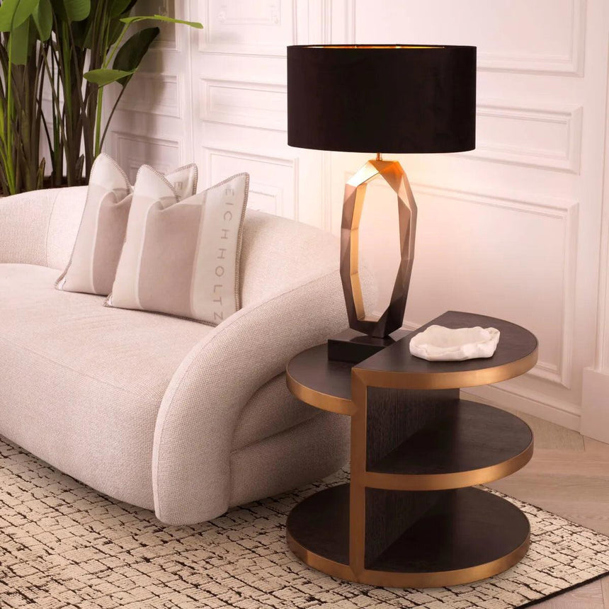 Santos velvet table lamp