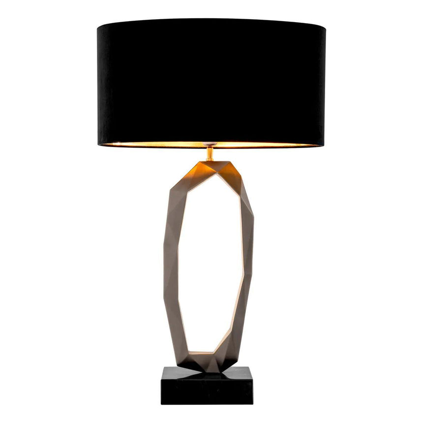 Santos velvet table lamp