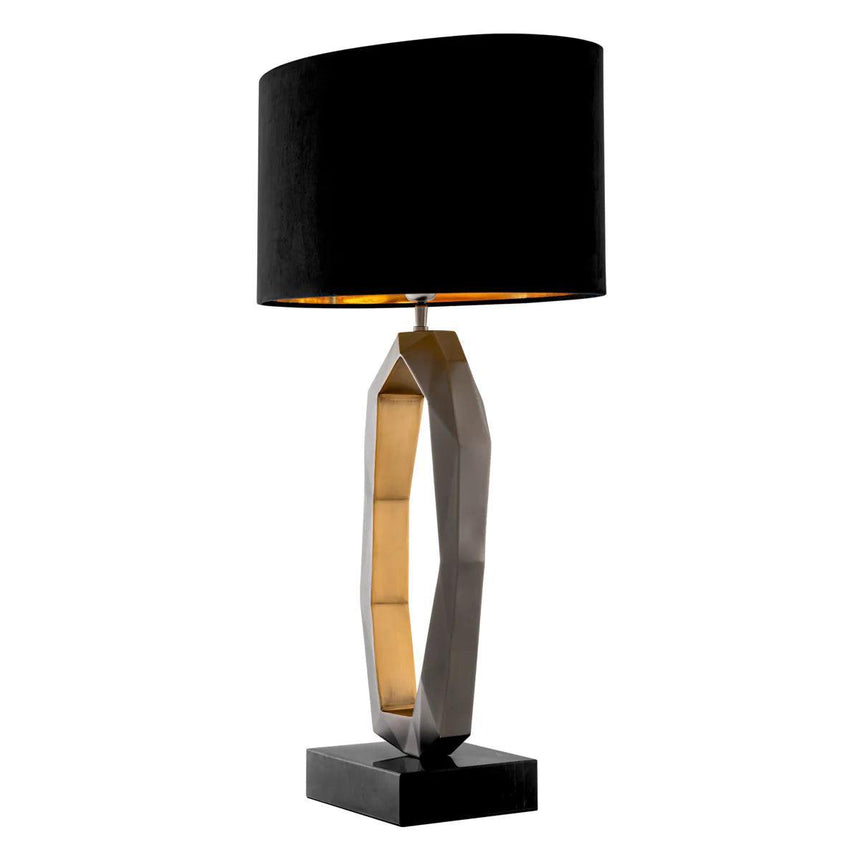 Santos velvet table lamp