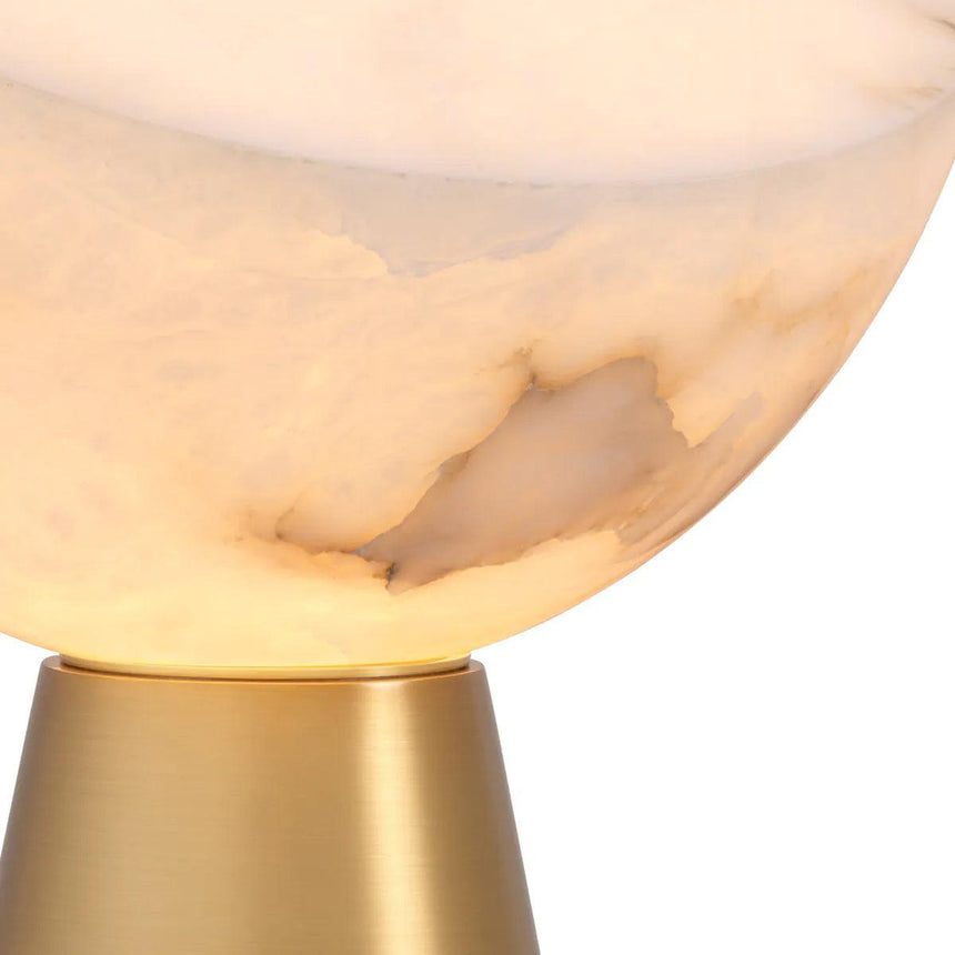 Chamonix plaster table lamp