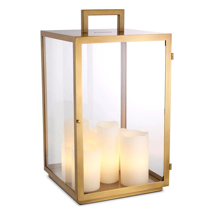 Debonair glass table lamp