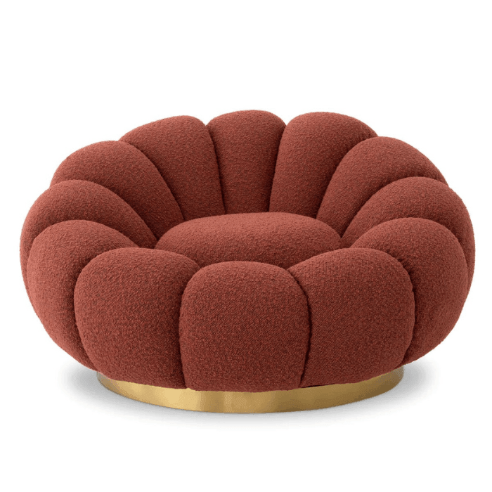 Mello forgó buklé fotel