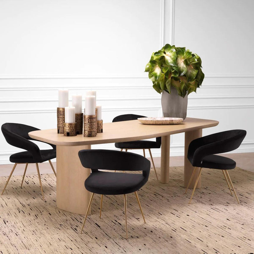 Flemings wooden dining table