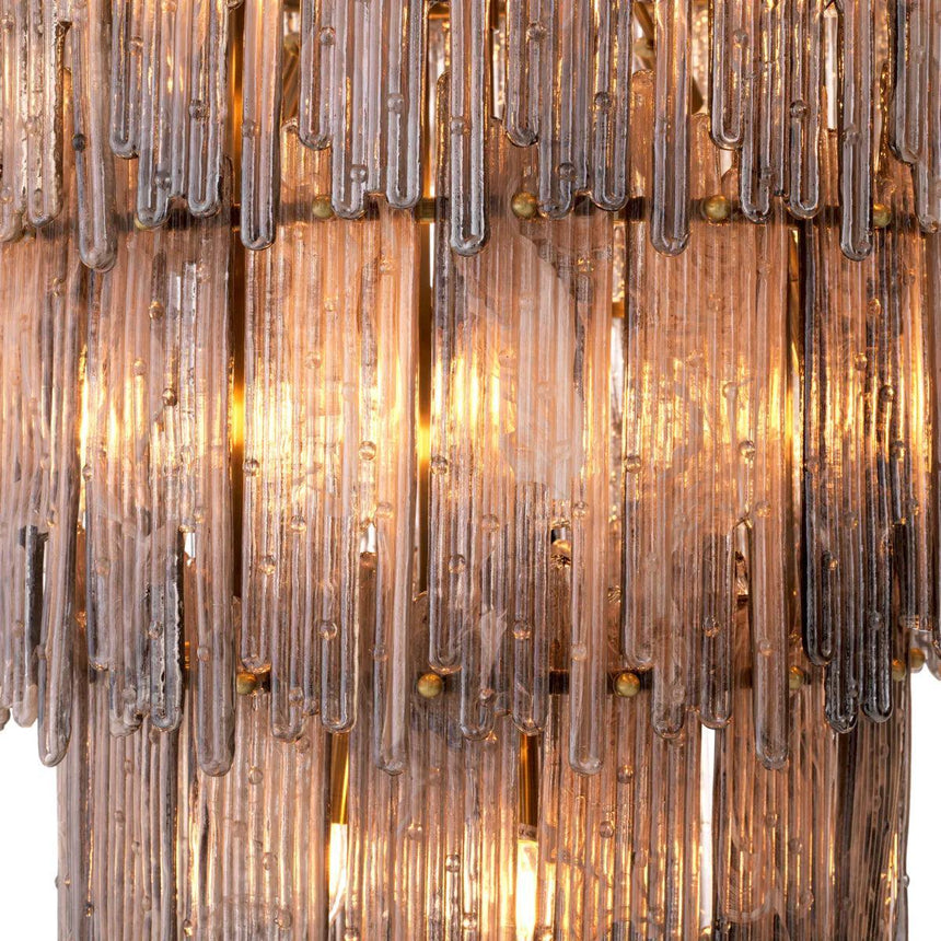 Saint Roch üveg csillár Ø116