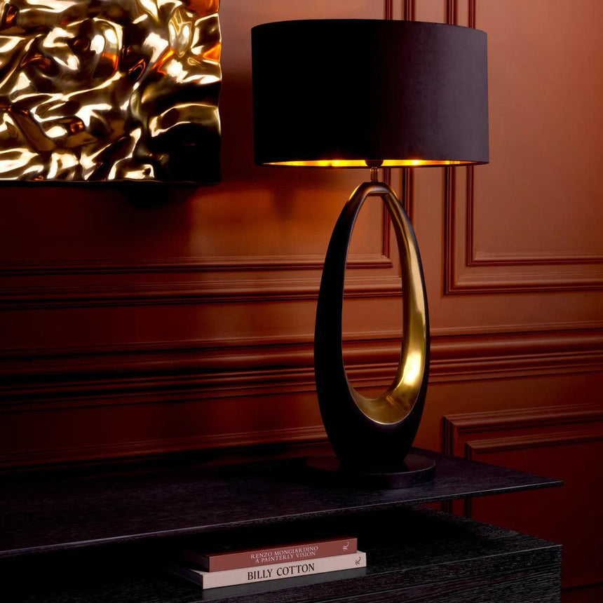 Volo velvet table lamp