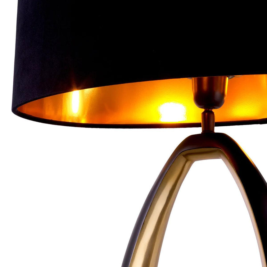 Volo velvet table lamp