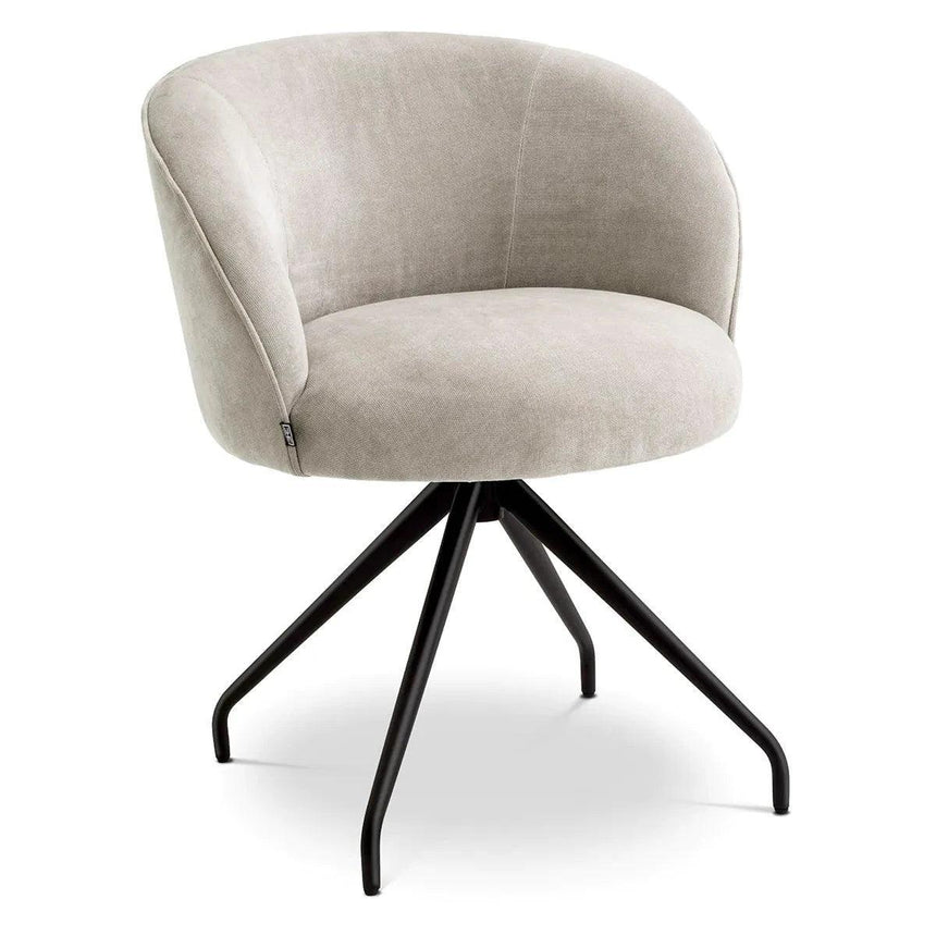 Masters swivel fabric chair