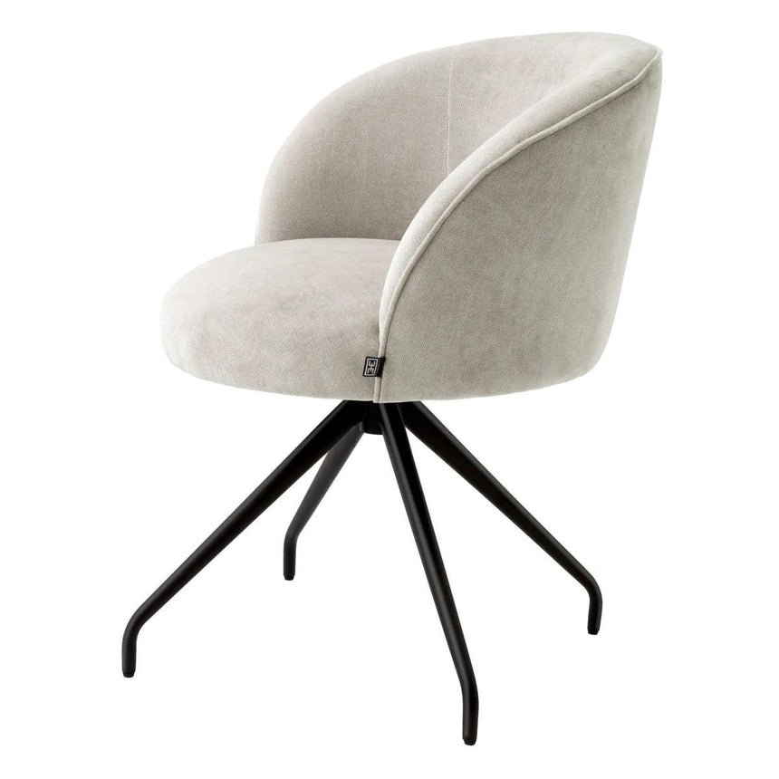 Masters swivel fabric chair
