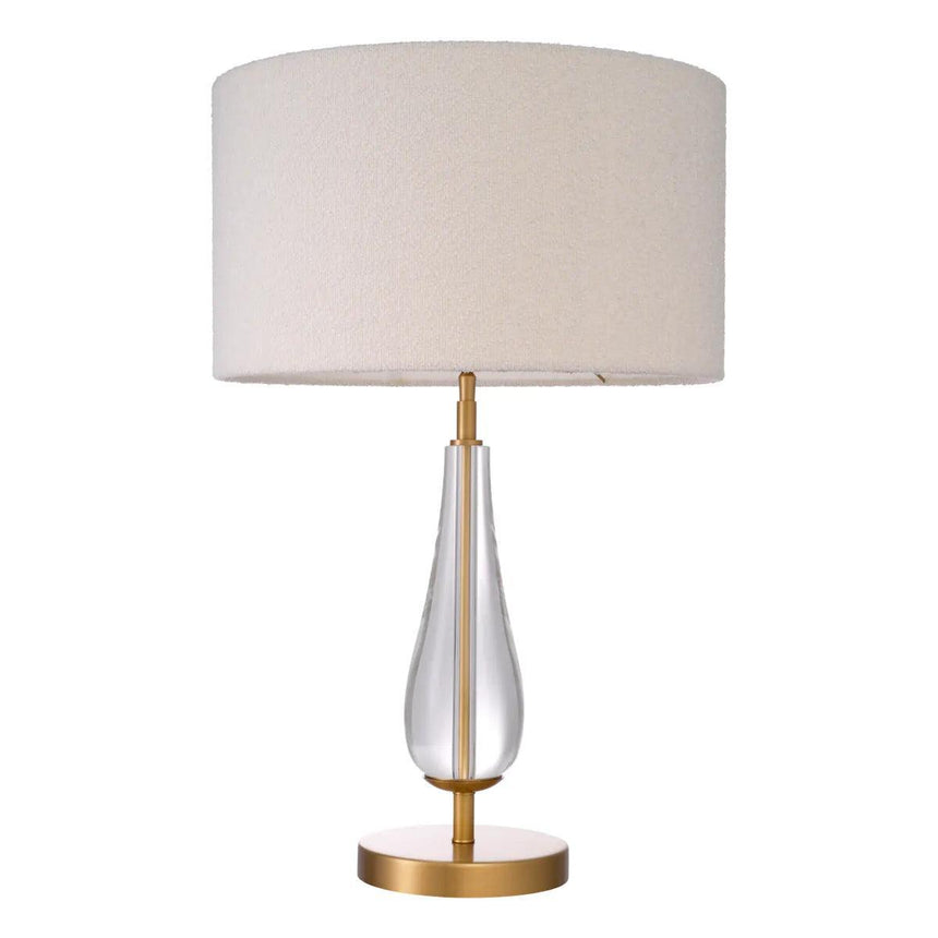 Stilla bouclé table lamp