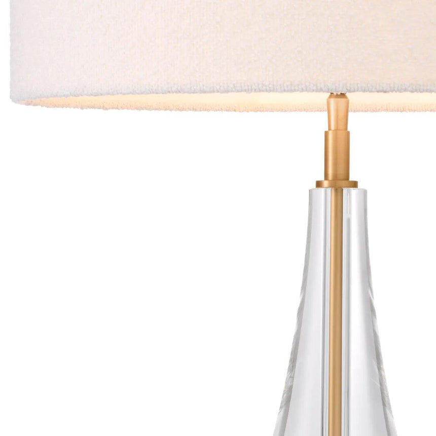 Stilla bouclé table lamp