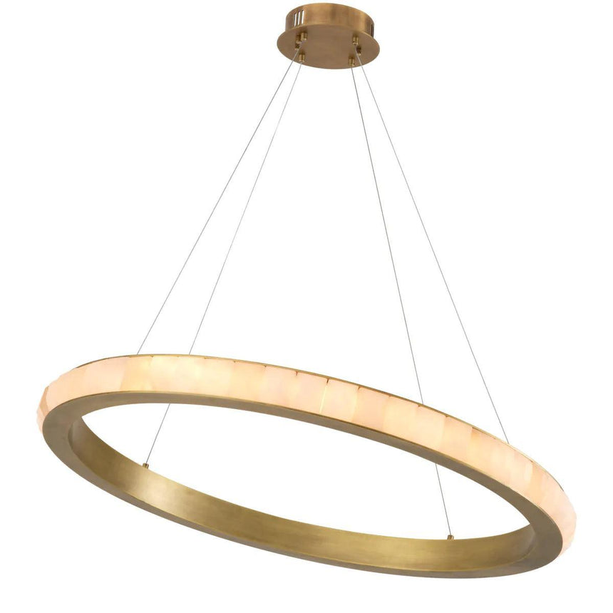Cabildo plaster chandelier