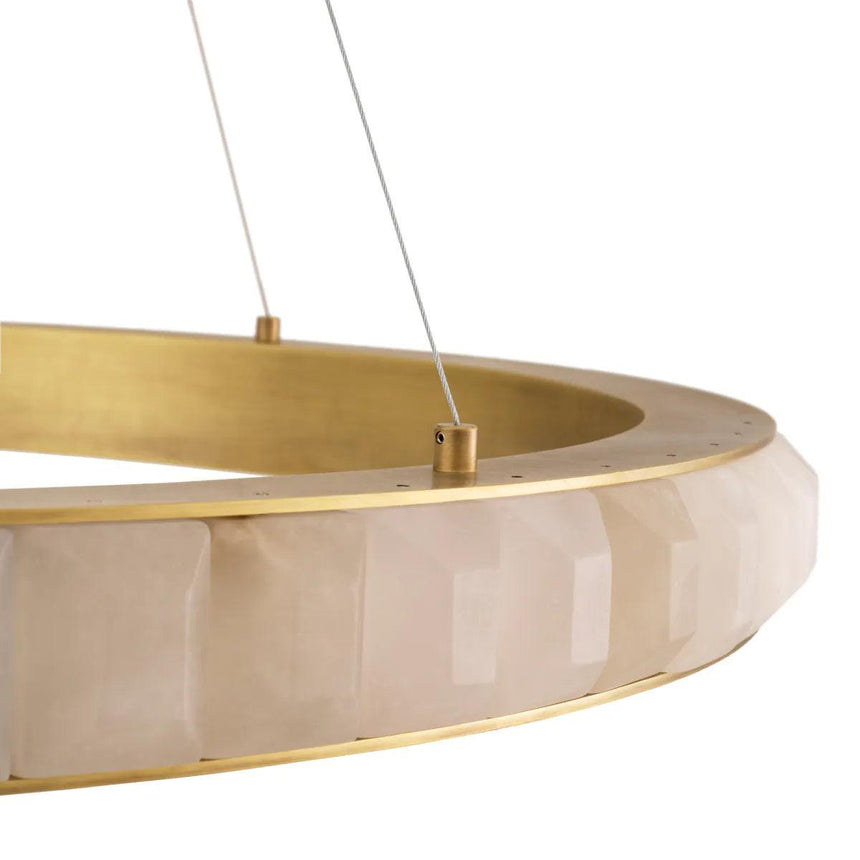 Cabildo plaster chandelier